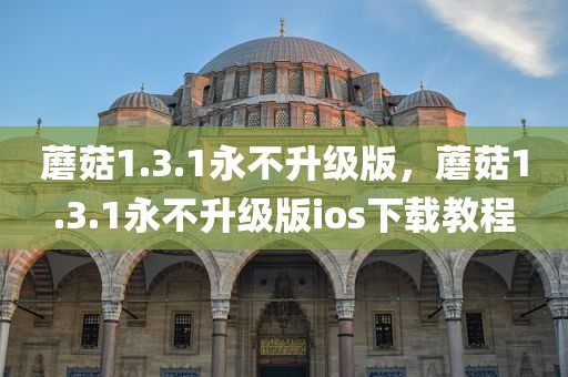 蘑菇1.3.1永不升级版，蘑菇1.3.1永不升级版ios下载教程