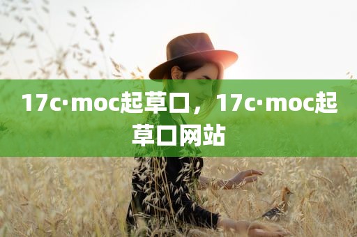 17c·moc起草口，17c·moc起草口网站