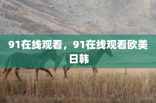 91在线观看，91在线观看欧美日韩