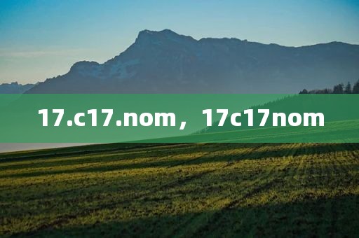17.c17.nom，17c17nom