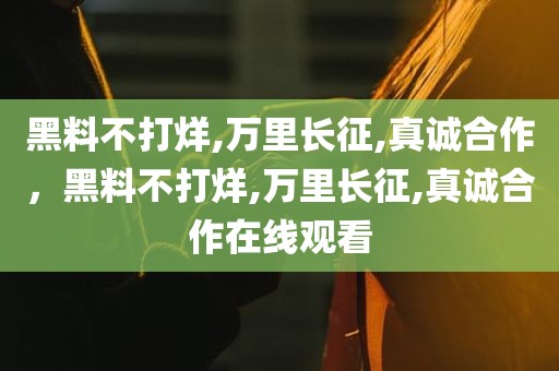 黑料不打烊,万里长征,真诚合作，黑料不打烊,万里长征,真诚合作在线观看
