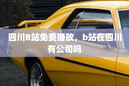 四川B站免费播放，b站在四川有公司吗