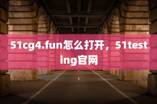 51cg4.fun怎么打开，51testing官网