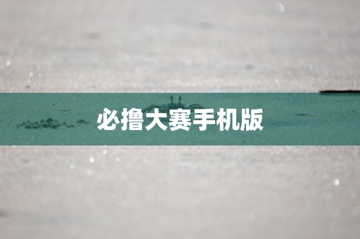 必撸大赛手机版