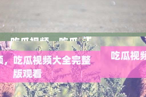吃瓜视频，吃瓜视频大全完整版观看
