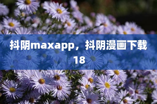 抖阴maxapp，抖阴漫画下载18