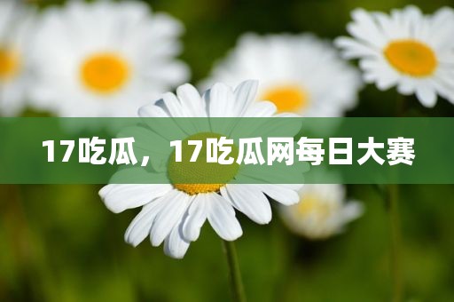 17吃瓜，17吃瓜网每日大赛