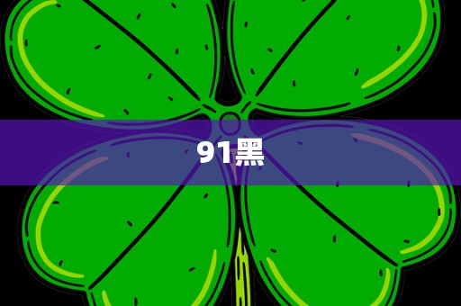 91黑