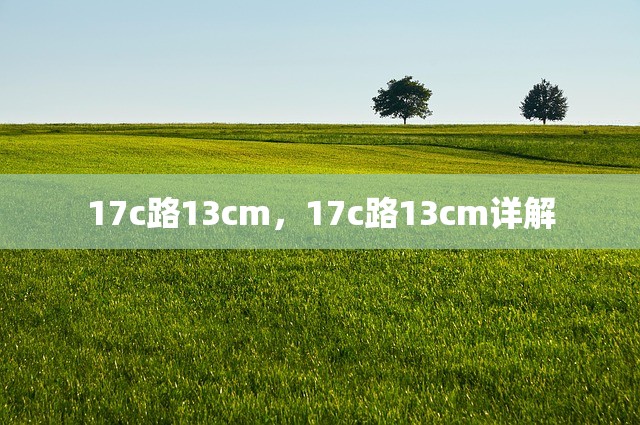 17c路13cm，17c路13cm详解