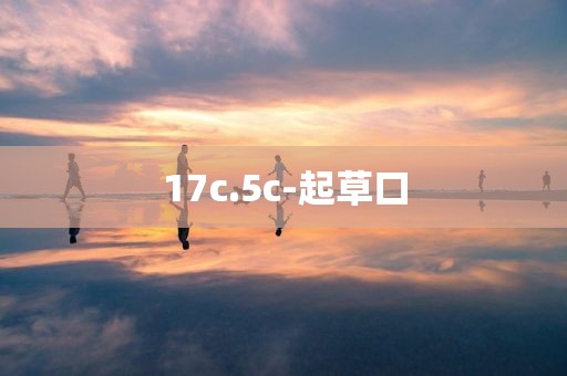 17c.5c-起草口