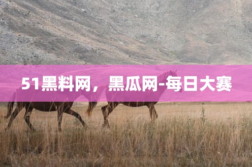 51黑料网，黑瓜网-每日大赛