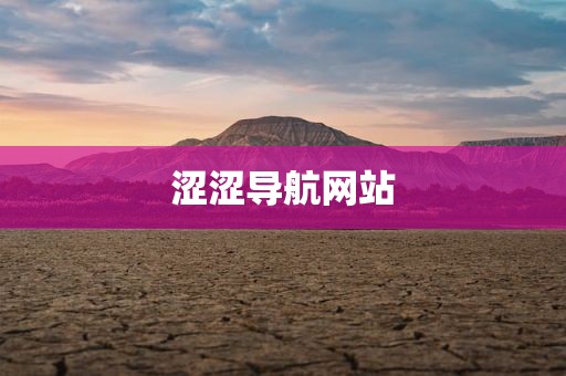 涩涩导航网站