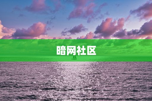 暗网社区