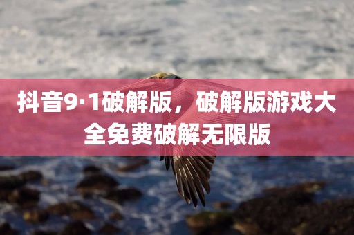 抖音9·1破解版，破解版游戏大全免费破解无限版