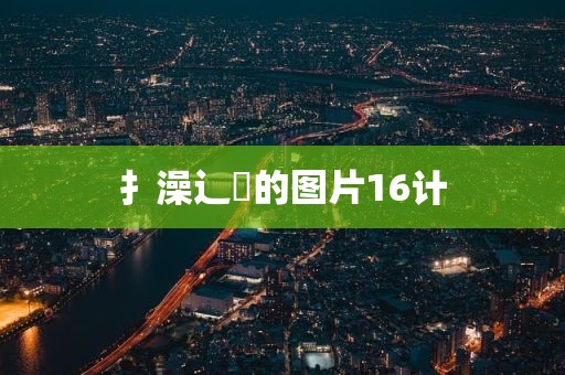 扌澡辶畐的图片16计