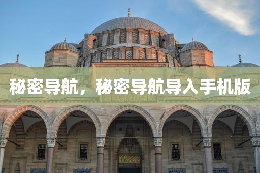 秘密导航，秘密导航导入手机版
