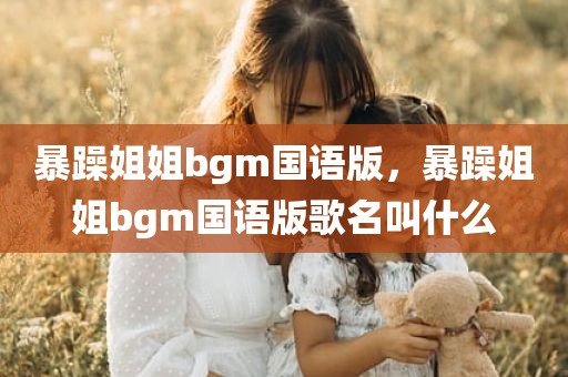 暴躁姐姐bgm国语版，暴躁姐姐bgm国语版歌名叫什么