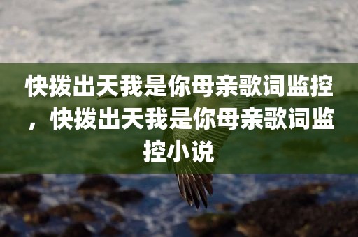 快拨出天我是你母亲歌词监控，快拨出天我是你母亲歌词监控小说