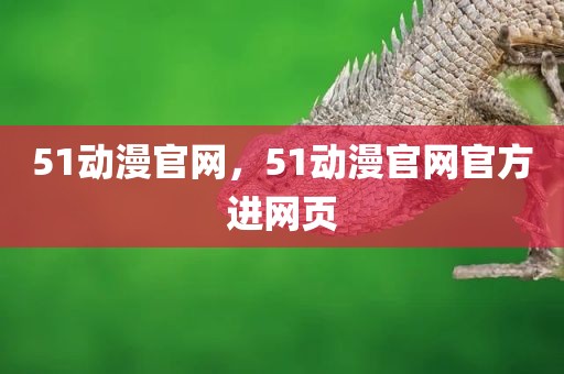 51动漫官网，51动漫官网官方进网页