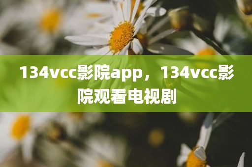 134vcc影院app，134vcc影院观看电视剧