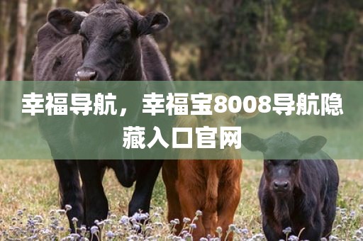 幸福导航，幸福宝8008导航隐藏入口官网