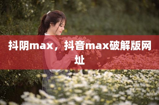 抖阴max，抖音max破解版网址