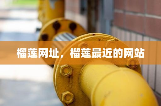 榴莲网址，榴莲最近的网站