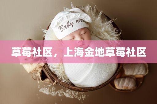 草莓社区，上海金地草莓社区