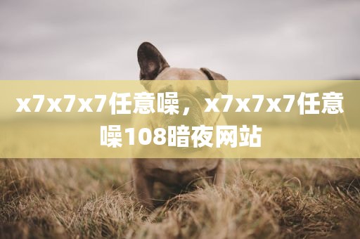 x7x7x7任意噪，x7x7x7任意噪108暗夜网站