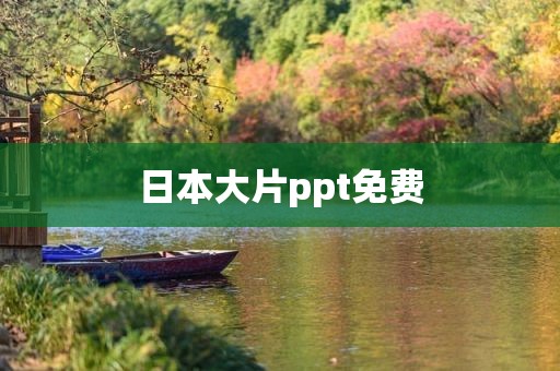 日本大片ppt免费