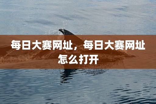 每日大赛网址，每日大赛网址怎么打开
