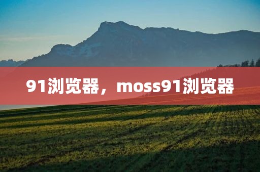 91浏览器，moss91浏览器