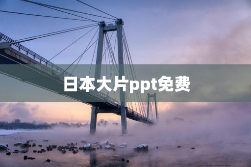 日本大片ppt免费