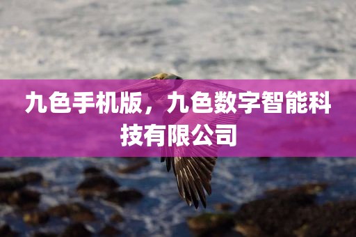 九色手机版，九色数字智能科技有限公司