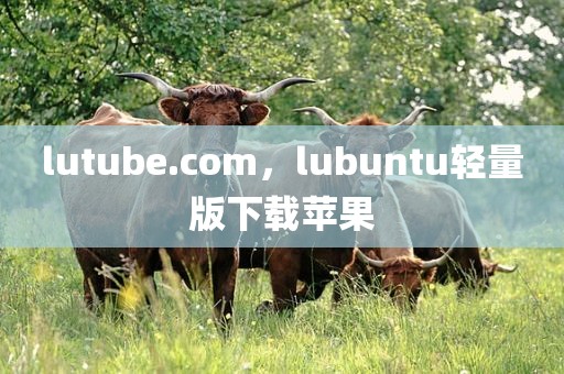 lutube.com，lubuntu轻量版下载苹果
