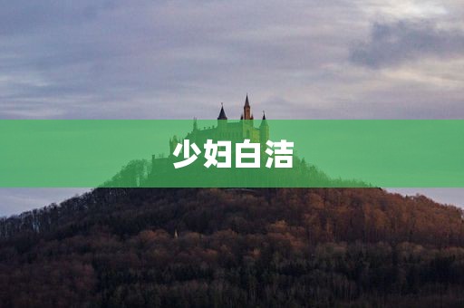少妇白洁