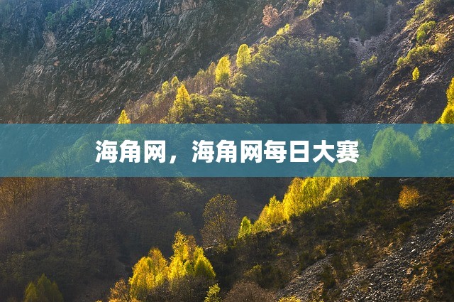 海角网，海角网每日大赛