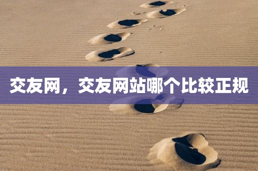 交友网，交友网站哪个比较正规