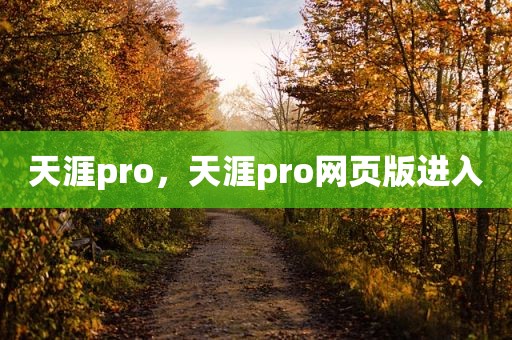 天涯pro，天涯pro网页版进入