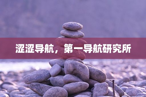 涩涩导航，第一导航研究所