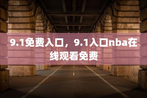 9.1免费入口，9.1入口nba在线观看免费