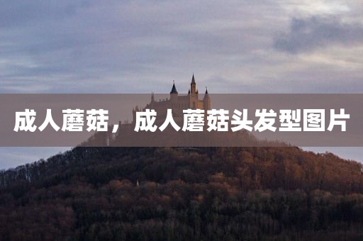 成人蘑菇，成人蘑菇头发型图片