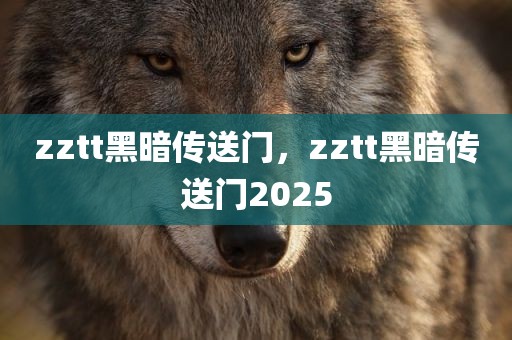 zztt黑暗传送门，zztt黑暗传送门2025