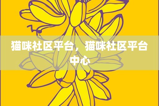猫咪社区平台，猫咪社区平台中心