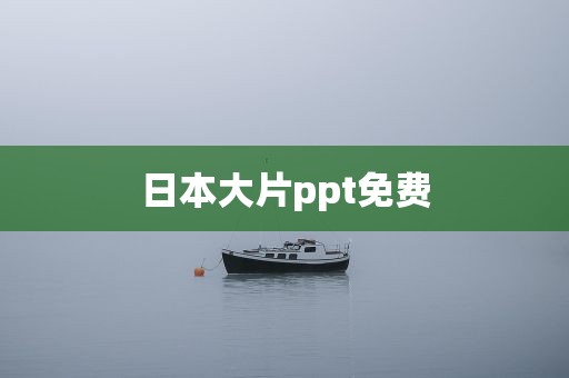 日本大片ppt免费
