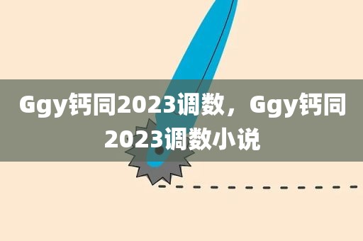 Ggy钙同2023调数，Ggy钙同2023调数小说