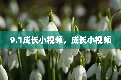 9.1成长小视频，成长小视频