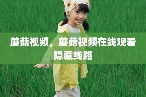 蘑菇视频，蘑菇视频在线观看隐藏线路
