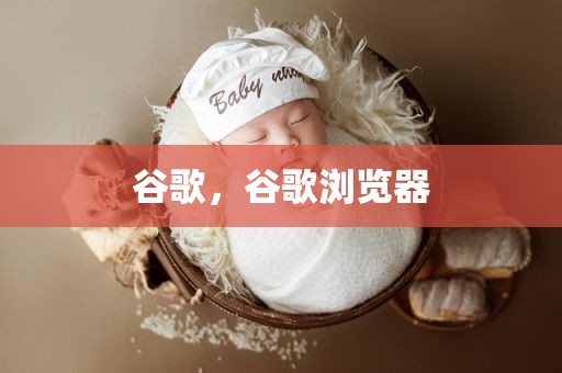 谷歌，谷歌浏览器
