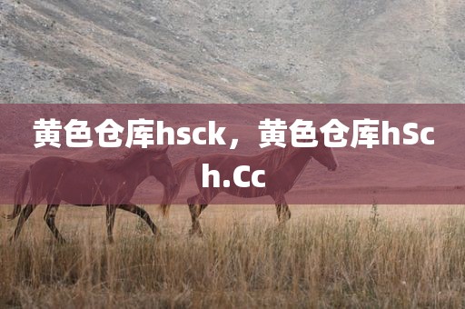 黄色仓库hsck，黄色仓库hSch.Cc